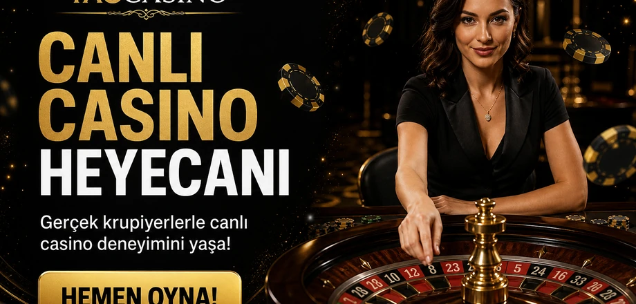 Canli casino heyecani